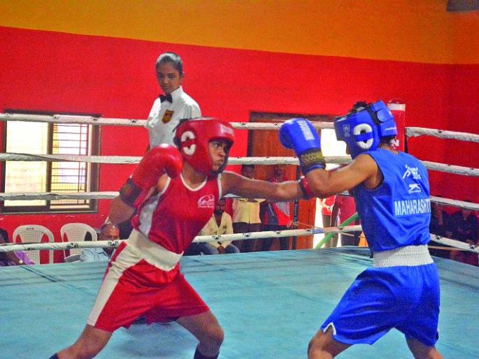 State Level Boxing Tournament: Akola's Four boxers enter the final |  राज्यस्तरीय बॉक्सिंग स्पर्धा :अकोल्याच्या चार बॉक्सर अंतिम फेरीत दाखल State Level Boxing Tournament: Akola's Four boxers enter the final |  राज्यस्तरीय बॉक्सिंग स्पर्धा :अकोल्याच्या चार बॉक्सर अंतिम फेरीत दाखल