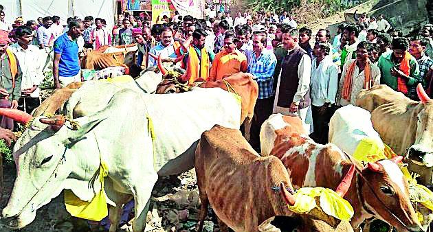 Farmers from Aheri start the Jagar yatra | अहेरीतून शेतकरी जागर यात्रेस प्रारंभ