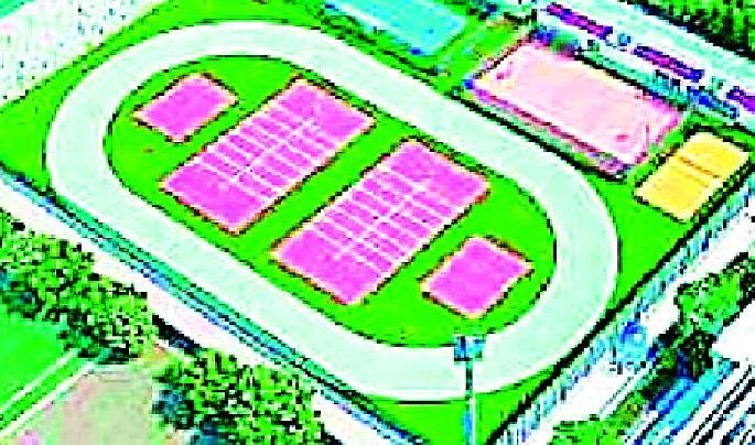 The work of the sports complex will be delayed | क्रीडा संकुलाचे काम लांबणार The work of the sports complex will be delayed | क्रीडा संकुलाचे काम लांबणार