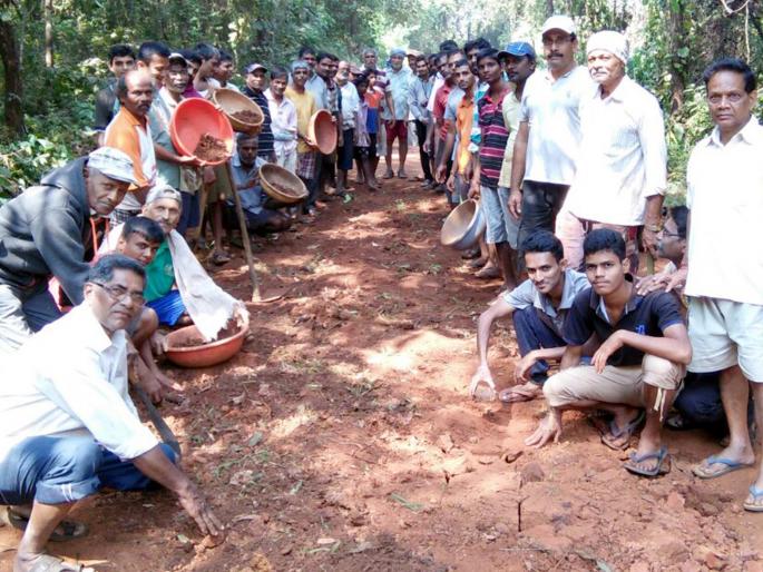 Government officials obstruct the work, Tamboli-Digwe road stereotype | सरकारी कामात अधिकाऱ्यांचाच अडथळा, तांबोळी-डेगवे रस्त्यासाठी वनविभागाचा आडमुठेपणा