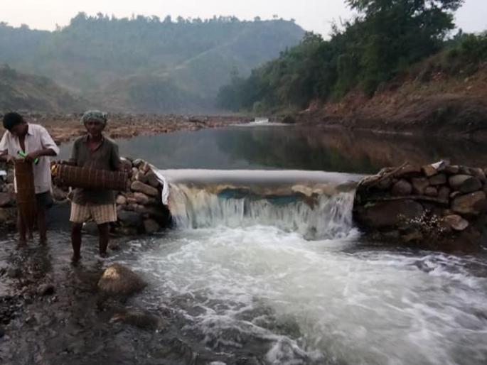 Beginning of natural fishing in Satpudya | सातपुडय़ात नैसर्गिक मासेमारीला सुरूवात