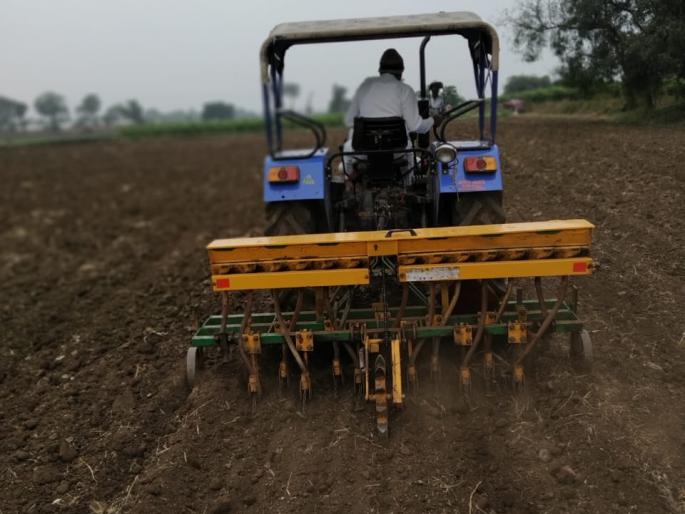 Sowing of onion seeds directly without seedlings | रोपे नसल्याने थेट कांदा बियाणांची पेरणी Sowing of onion seeds directly without seedlings | रोपे नसल्याने थेट कांदा बियाणांची पेरणी