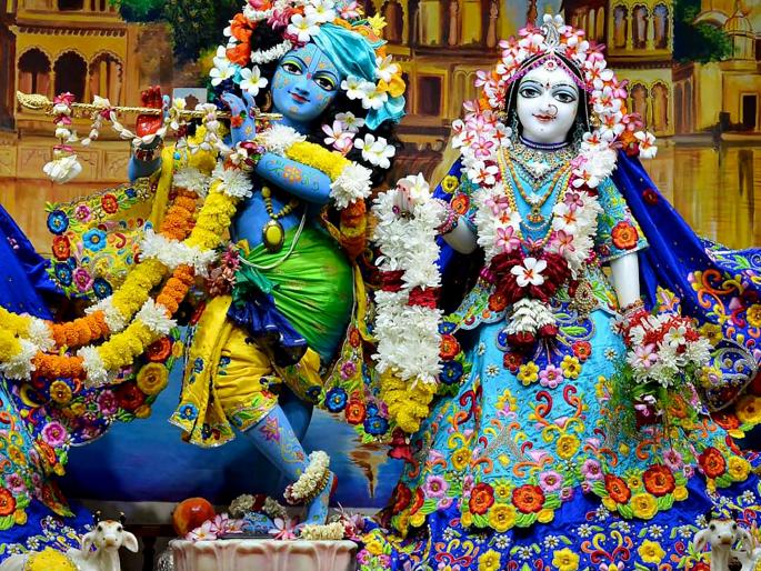 Sandalwood procession at ISKCON temple | इस्कॉन मंदिरात चंदन यात्रोत्सव Sandalwood procession at ISKCON temple | इस्कॉन मंदिरात चंदन यात्रोत्सव