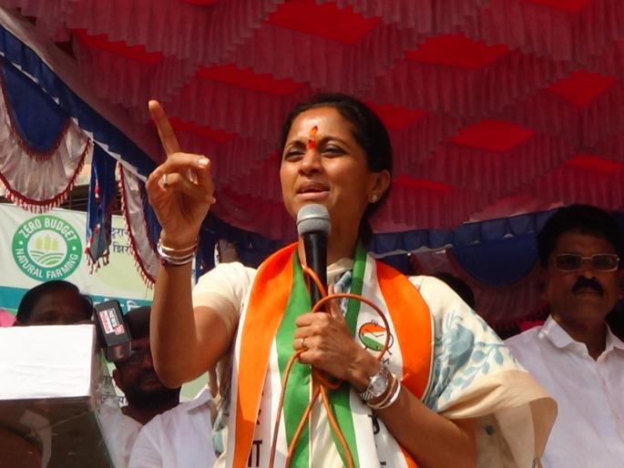 Leader of the Opposition for Shiv Sena: Supriya Sule, | शिवसेना सत्तेसाठी लाचार पक्ष : सुप्रिया सुळे, दापोली येथील सभेमध्ये टीका
