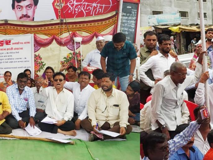 Diwana movement in front of Satana Municipality | सटाणा पालिकेसमोर दिव्यांगांचे आंदोलन Diwana movement in front of Satana Municipality | सटाणा पालिकेसमोर दिव्यांगांचे आंदोलन