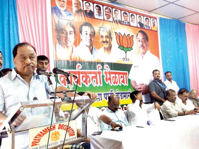 Don't let the ruling party sit healthy: Narayan Rane | सत्ताधाऱ्यांना स्वस्थ बसू देणार नाही : नारायण राणे Don't let the ruling party sit healthy: Narayan Rane | सत्ताधाऱ्यांना स्वस्थ बसू देणार नाही : नारायण राणे