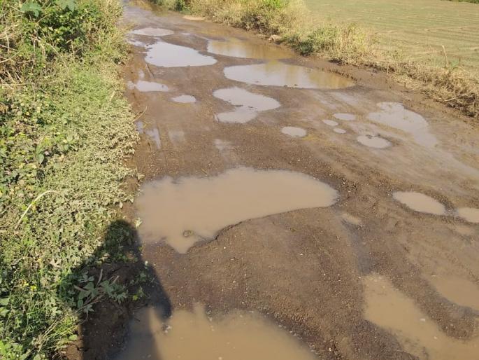 The main road to Virgaon awaits repairs | विरगावचा मुख्य रस्ता दुरुस्तीच्या प्रतीक्षेत The main road to Virgaon awaits repairs | विरगावचा मुख्य रस्ता दुरुस्तीच्या प्रतीक्षेत