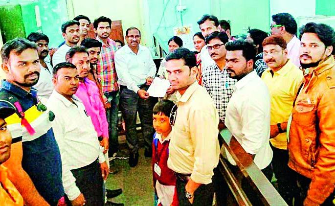 Prohibition of 'that' event | ‘त्या’ घटनेचा वर्धेत निषेध Prohibition of 'that' event | ‘त्या’ घटनेचा वर्धेत निषेध