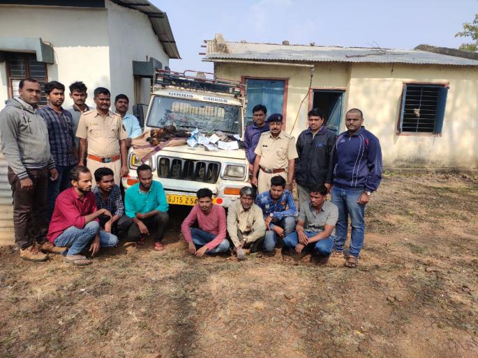 Gajaad, a smuggling gang of wildlife | वन्यपक्ष्यांची तस्करी करणारी टोळी गजाआड Gajaad, a smuggling gang of wildlife | वन्यपक्ष्यांची तस्करी करणारी टोळी गजाआड