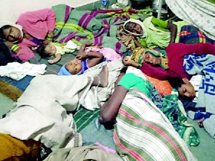 Very good treatment for patients on surgery | शस्त्रक्रियेच्या रुग्णांवर चक्क जमिनीवर उपचार