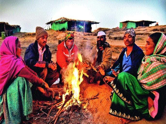 Cold weather continues; Mercury dropped to 9.5 degrees | थंडीचा जोर कायम ;  पारा ९.५ अंशांपर्यंत घसरला
