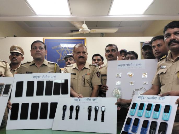 The innkeeper who broke the wall of the shop and stole it was arrested along with the person who bought the stolen mobile phone | दुकानाच्या भिंतीला भगदाड पाडून चोरी करणाऱ्या सराईतास चोरीचे मोबाईल विकत घेणाऱ्यासह अटक The innkeeper who broke the wall of the shop and stole it was arrested along with the person who bought the stolen mobile phone | दुकानाच्या भिंतीला भगदाड पाडून चोरी करणाऱ्या सराईतास चोरीचे मोबाईल विकत घेणाऱ्यासह अटक