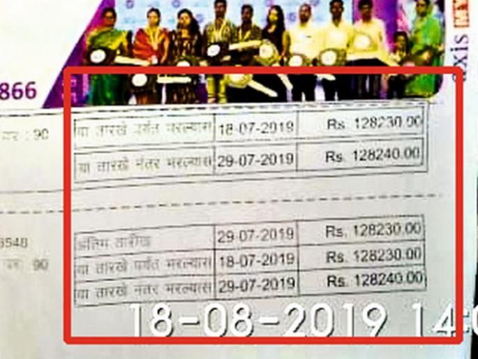 'His' electricity bill jumped on 28 thousand | ‘त्यांच्या’ वीज बिलाने मारली ३०० रुपयांवरून १ लाख २८ हजारांवर उडी