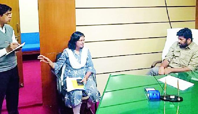 Irrigation department opened for farmers in State | राज्यमंत्र्यांनी केले शेतकऱ्यांकरिता सिंचन विभागातील दालन खुले