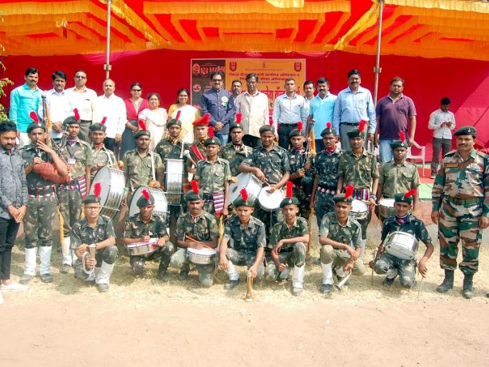 Aryachanakya Dham Sangh Ajinkya in the state-level band competition | राज्यस्तरीय बँड स्पर्धेत आर्यचाणक्य धाम संघ अजिंक्य