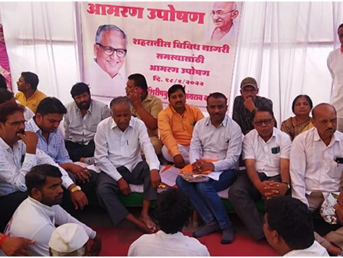 Former MLA Kotwal's fast is back | माजी आमदार कोतवाल यांचे उपोषण मागे Former MLA Kotwal's fast is back | माजी आमदार कोतवाल यांचे उपोषण मागे