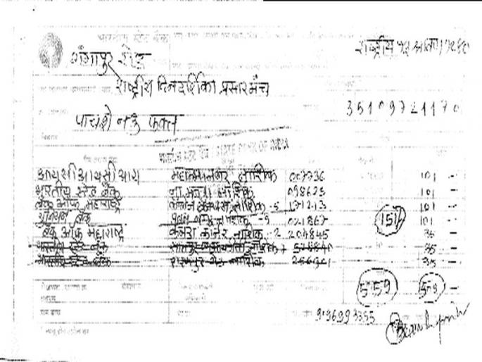 Bank rejects check of National Calendar | राष्ट्रीय दिनदर्शिकेचा धनादेश नाकारल्याने बॅँक अडचणीत
