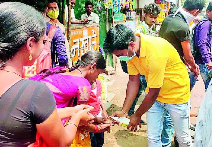 Preventive measures launched in Desaiganj | देसाईगंजमध्ये प्रतिबंधात्मक उपाययोजना सुरू Preventive measures launched in Desaiganj | देसाईगंजमध्ये प्रतिबंधात्मक उपाययोजना सुरू