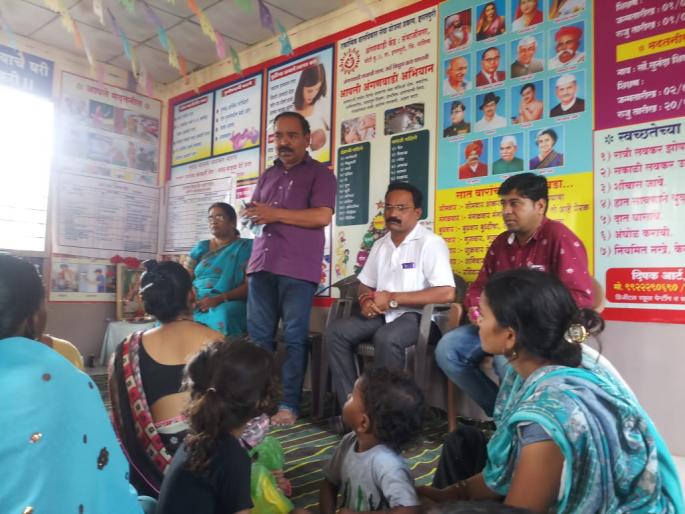 Child Development Center started for Dehydration | घोटीत कुपोषमुक्तीसाठी बालविकास केंद्राला प्रारंभ Child Development Center started for Dehydration | घोटीत कुपोषमुक्तीसाठी बालविकास केंद्राला प्रारंभ