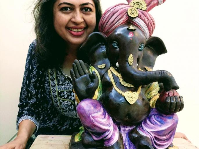 Production of Chocolate Ganpati for Environmentally Complete Ganeshotsav | पर्यावरण पूरक गणेशोत्सवासाठी चॉकलेट गणपतीची निर्मिती