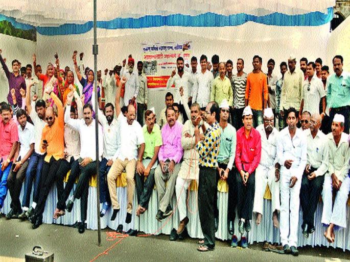  Day of the movement of the Steering Committee of the Farmers' Organization | शेतकरी संघटनांच्या सुकाणू समितीचे दिवसभर अन्नत्याग आंदोलन