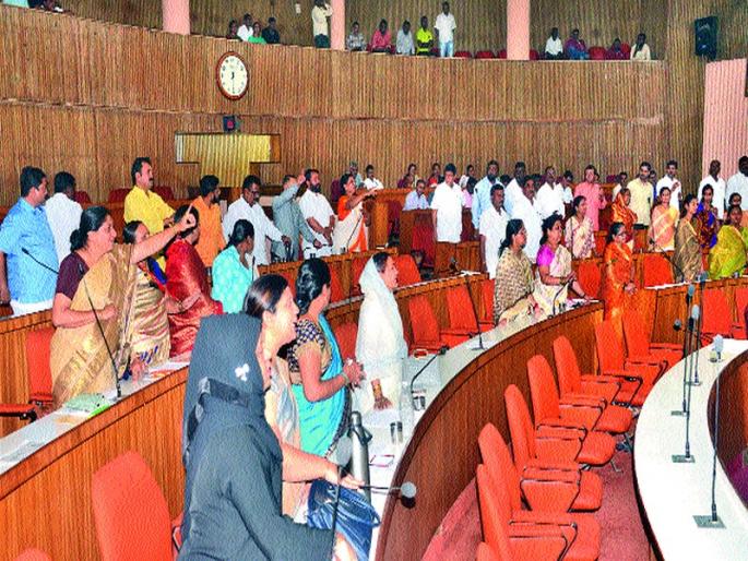  Corporators' gonandal has broken the water supply of 'Welcome High' | ‘स्वागत हाइट’चा पाणीपुरवठा  तोडल्याने नगरसेवकांचा गोेंधळ