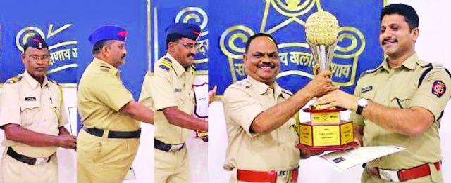 Excellent police officers and employees felicitate | उत्कृष्ट पोलीस अधिकारी व कर्मचाऱ्यांचा सत्कार Excellent police officers and employees felicitate | उत्कृष्ट पोलीस अधिकारी व कर्मचाऱ्यांचा सत्कार