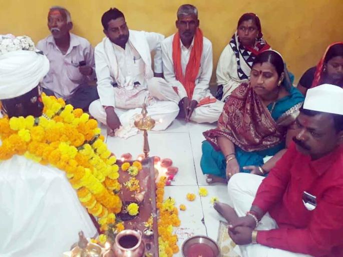 Saint Namdeo celebrated the birth anniversary of Narsingh | संत नामदेव जन्मोत्सव नर्सीत उत्साहात साजरा Saint Namdeo celebrated the birth anniversary of Narsingh | संत नामदेव जन्मोत्सव नर्सीत उत्साहात साजरा