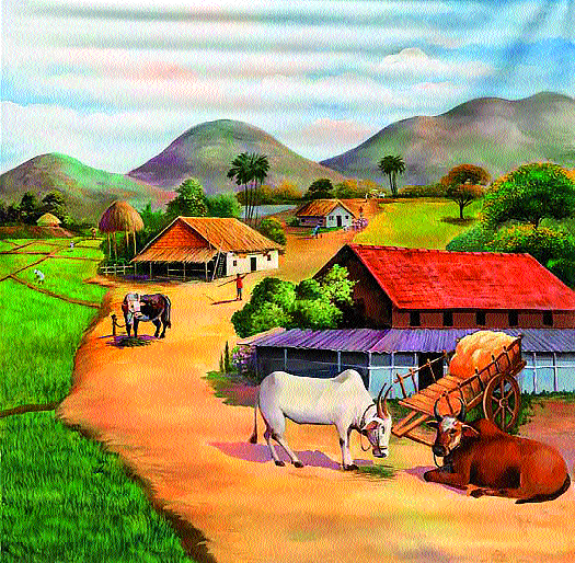 Indian village country's soul | भारतीय खेडी देशाचा आत्मा Indian village country's soul | भारतीय खेडी देशाचा आत्मा