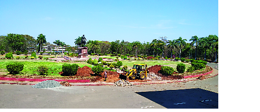 A new form will be available in the Shivaputla area of the university | विद्यापीठातील शिवपुतळा परिसराला मिळणार नवे रूप A new form will be available in the Shivaputla area of the university | विद्यापीठातील शिवपुतळा परिसराला मिळणार नवे रूप