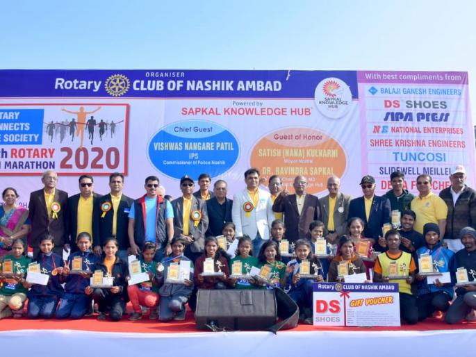 Spontaneous participation in the minimarathon | मिनिमॅराथॉनमध्ये उत्स्फुर्त सहभाग Spontaneous participation in the minimarathon | मिनिमॅराथॉनमध्ये उत्स्फुर्त सहभाग