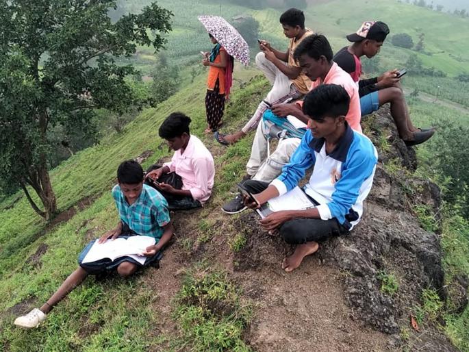 The condition of the students in Satpuda | सातपुड्यातील विद्यार्थ्यांचे हाल The condition of the students in Satpuda | सातपुड्यातील विद्यार्थ्यांचे हाल