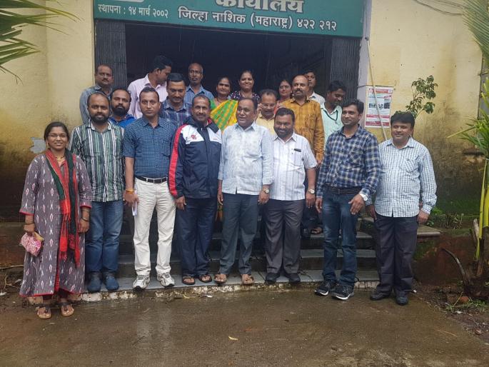 Pawar was elected president of Trimbak Taluka of ZP | जि.प.कर्मचारी महासंघाच्या त्र्यंबक तालुका अध्यक्षपदी पवार