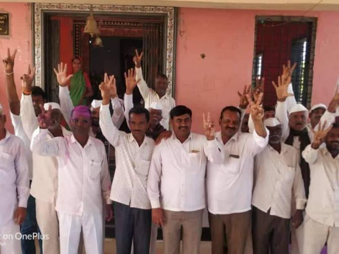 Progress flag on Wani Khurd Gram Panchayat | वणी खुर्द ग्रामपंचायतीवर प्रगतीचा झेंडा Progress flag on Wani Khurd Gram Panchayat | वणी खुर्द ग्रामपंचायतीवर प्रगतीचा झेंडा
