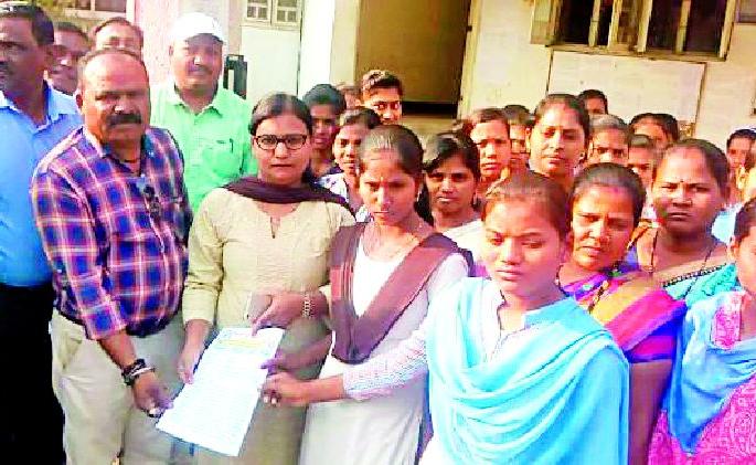 The prohibition of incident in Washim in Pusad | पुसदमध्ये वाशिम येथील घटनेचा निषेध The prohibition of incident in Washim in Pusad | पुसदमध्ये वाशिम येथील घटनेचा निषेध