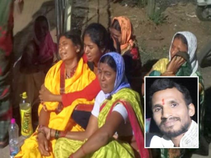 singer bharat rajgade from gadchroli district died in lightning strike | अवघ्या तीन किलोमीटरवर होते गाव, तेवढ्यात नियतीने साधला डाव singer bharat rajgade from gadchroli district died in lightning strike | अवघ्या तीन किलोमीटरवर होते गाव, तेवढ्यात नियतीने साधला डाव