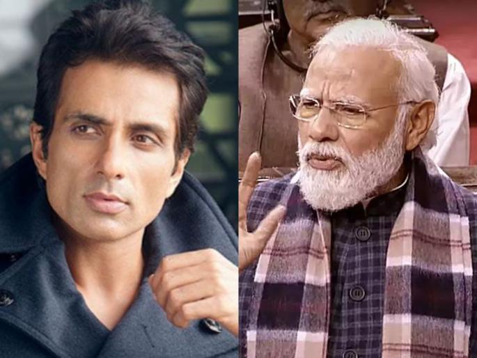 If thousands of workers in Mumbai had not been sent to their home states in that time, hundreds would have died of starvation, Actor Sonu Sood's attack on PM Modi's statement | ...तर कितीतरी मजूर भुकेने मेले असते! पंतप्रधानांच्या विधानावर अभिनेता सोनू सूद यांचा हल्लाबोल If thousands of workers in Mumbai had not been sent to their home states in that time, hundreds would have died of starvation, Actor Sonu Sood's attack on PM Modi's statement | ...तर कितीतरी मजूर भुकेने मेले असते! पंतप्रधानांच्या विधानावर अभिनेता सोनू सूद यांचा हल्लाबोल