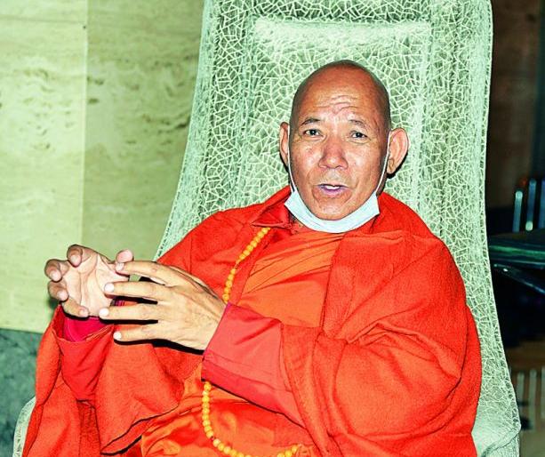 Mankind is not for war, but for love and peace: Bhikkhu Sangh Sena | मानवजन्म युद्धासाठी नव्हे, प्रेम आणि शांतीसाठी : भिक्खू संघसेना