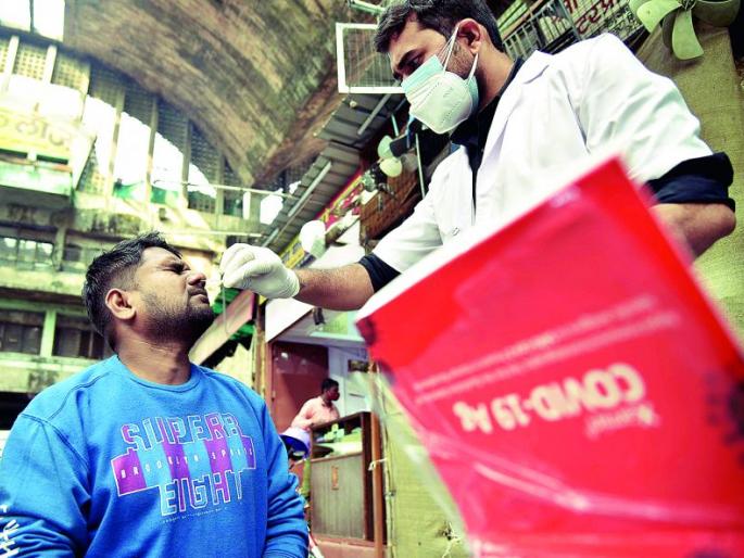 Three thousand 'Super Spreaders' 'On the Spot' 'Corona Test' in Nagpur | नागपुरात तीन हजारावर ‘सुपर स्प्रेडर्स’ची ‘ऑन दी स्पॉट’ ‘कोरोना टेस्ट’ Three thousand 'Super Spreaders' 'On the Spot' 'Corona Test' in Nagpur | नागपुरात तीन हजारावर ‘सुपर स्प्रेडर्स’ची ‘ऑन दी स्पॉट’ ‘कोरोना टेस्ट’