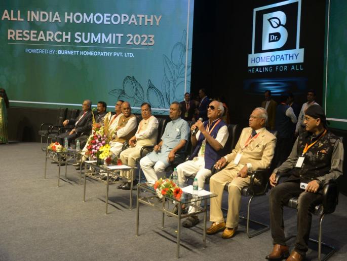 Research required to prove efficacy in homeopathy; Inauguration of 'All India Homeopathy Research Summit' | होमिओपॅथीमधील क्षमता सिद्ध करण्यास संशोधन आवश्यक; ‘अखिल भारतीय होमिओपॅथी रिसर्च समिट’ला सुरुवात Research required to prove efficacy in homeopathy; Inauguration of 'All India Homeopathy Research Summit' | होमिओपॅथीमधील क्षमता सिद्ध करण्यास संशोधन आवश्यक; ‘अखिल भारतीय होमिओपॅथी रिसर्च समिट’ला सुरुवात