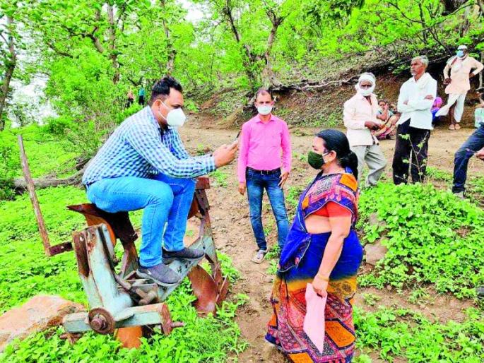 78 people vaccinated at Garamsur in hilly areas | डोंगराळ भागातील गरमसूर येथे ७८ व्यक्तींनी घेतली व्हॅक्सिन
