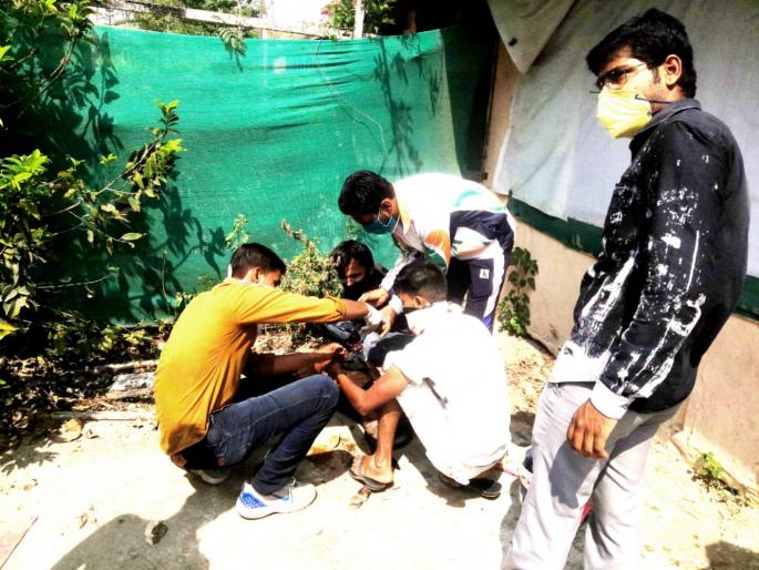 Youth Foundation runs with the help of Gomata | गोमातेच्या मदतीला धावले युवा फाउण्डेशन Youth Foundation runs with the help of Gomata | गोमातेच्या मदतीला धावले युवा फाउण्डेशन