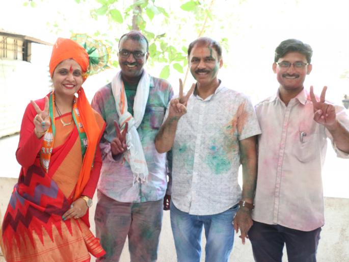 Shilpa Pardeshi as city president at Vaijapur | वैजापुरात नगराध्यक्षपदी शिल्पा परदेशी