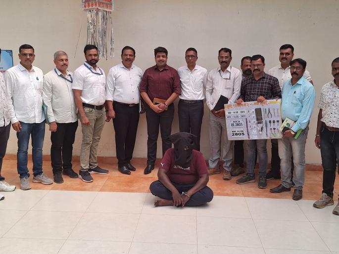 A gang busted robbing bank customers; A house was taken on rent in Daund | बँक ग्राहकांना लुटणाऱ्या टोळीचा भांडाफोड; दौंडमध्ये घेतले होते भाड्याने घर