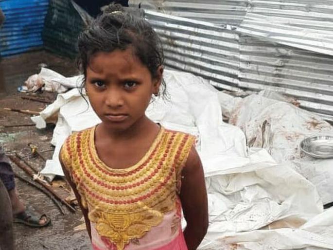 9-year-old girl survived in the accident | काळ आला होता, पण वेळ आली नव्हती; अपघातात ९ वर्षांची चिमुकली बचावली 9-year-old girl survived in the accident | काळ आला होता, पण वेळ आली नव्हती; अपघातात ९ वर्षांची चिमुकली बचावली