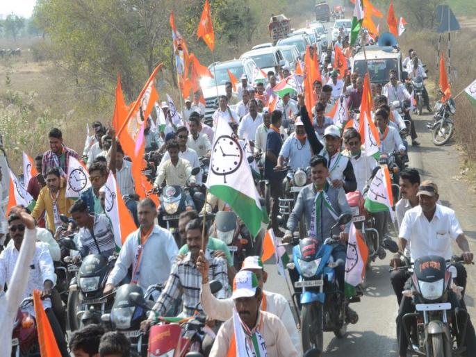 Attack against the policies of the Nationalist Congress Party | सरकारच्या धोरणांविरूध्द राष्ट्रवादी काँगे्रसची धुळयात हल्लाबोल यात्रा