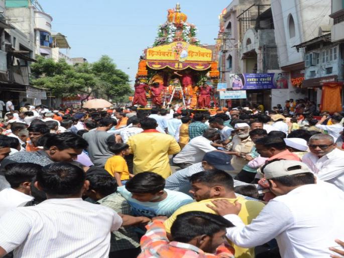 The start of the Rath Yoghok in Dhule Dhanuka Ramna Govinda | धुळ्यात व्यंकट रमणा गोविंदाच्या जयघोषात रथोत्सवाला सुरवात The start of the Rath Yoghok in Dhule Dhanuka Ramna Govinda | धुळ्यात व्यंकट रमणा गोविंदाच्या जयघोषात रथोत्सवाला सुरवात
