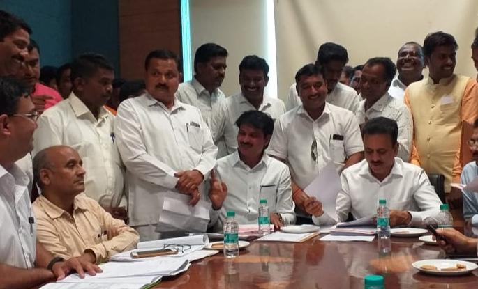 Sanction of water reservation for Lokhandwadi, Jopul | लोखंडेवाडी, जोपुळसाठी पाणी आरक्षणास मंजुरी