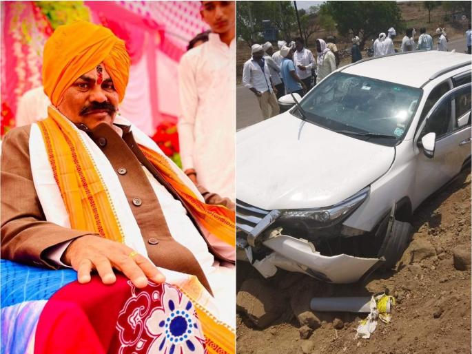 Breaking: Abbot of Gahininath Fort Vitthal Maharaj's accident in Pathardi | ब्रेकिंग : गहिनीनाथ गडाचे मठाधिपती विठ्ठल महाराज यांचा पाथर्डीत अपघात Breaking: Abbot of Gahininath Fort Vitthal Maharaj's accident in Pathardi | ब्रेकिंग : गहिनीनाथ गडाचे मठाधिपती विठ्ठल महाराज यांचा पाथर्डीत अपघात