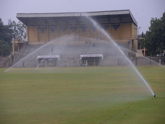  International standard cricket ground celebrations on Thursday? | आंतरराष्ट्रीय दर्जाच्या क्रिकेट मैदानाचा लोकार्पण सोहळा गुरुवारी?